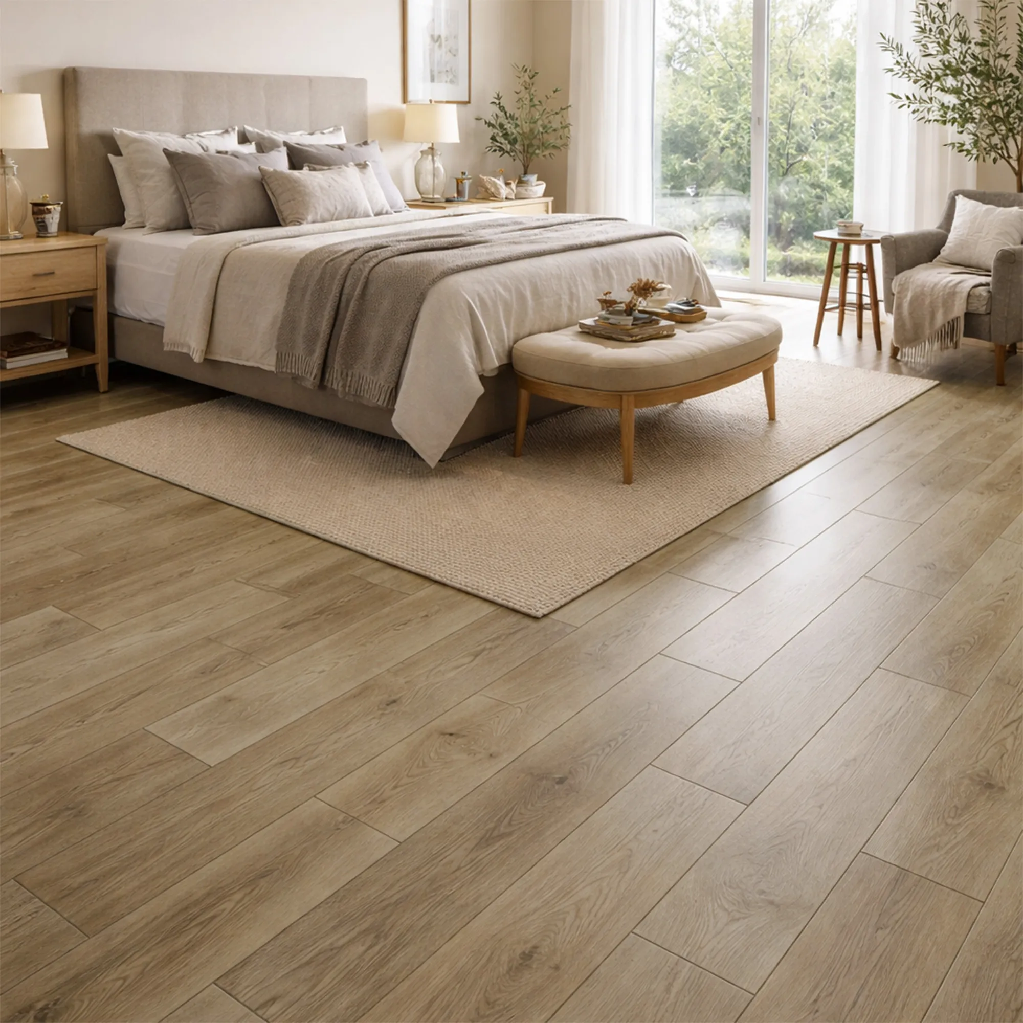 Piso SPC tipo madera Distribuidora PYF
